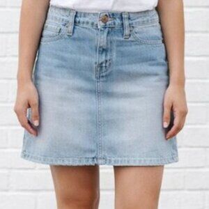 TILT Vintage Light Wash Jean Skirt